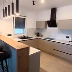 Вилла Modern Ina With Heated Pool & Sea View In