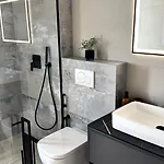 Modern Ina With Heated Pool & Sea View In