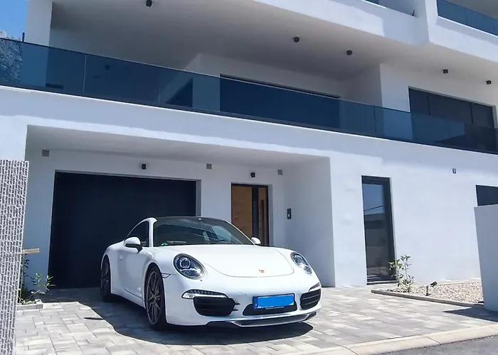 Modern Ina With Heated Pool & Sea View In *