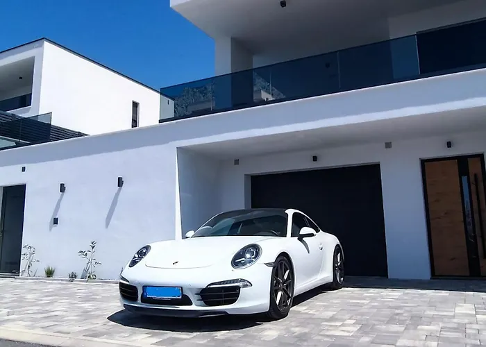 Modern Ina With Heated Pool & Sea View In