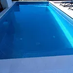 Modern Ina With Heated Pool & Sea View In *