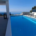 Modern Ina With Heated Pool & Sea View In Villa *