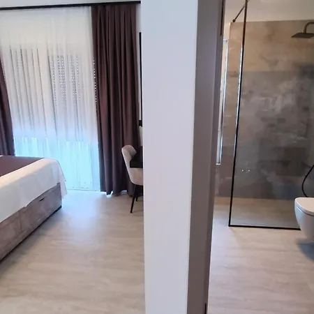 Modern Ina With Heated Pool & Sea View In