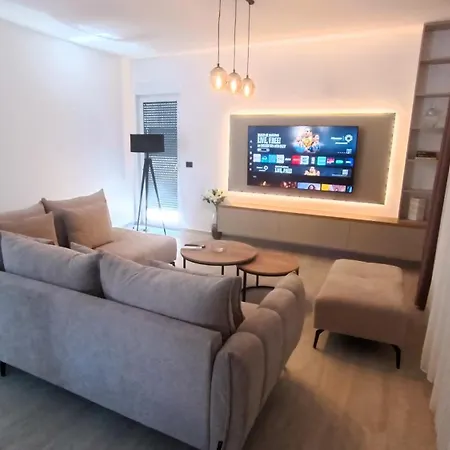 Modern Ina With Heated Pool & Sea View In