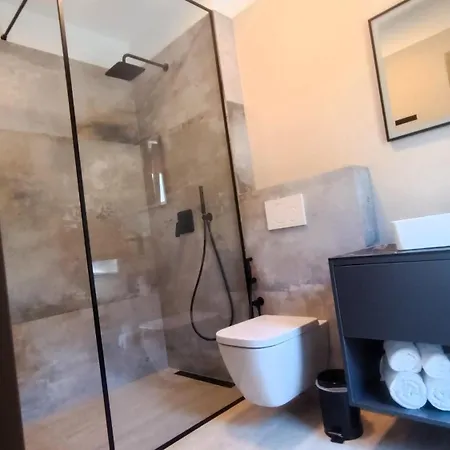 Modern Ina With Heated Pool & Sea View In ヴィラ