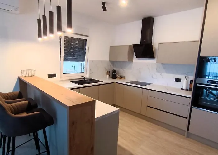 וילה Modern Ina With Heated Pool & Sea View In