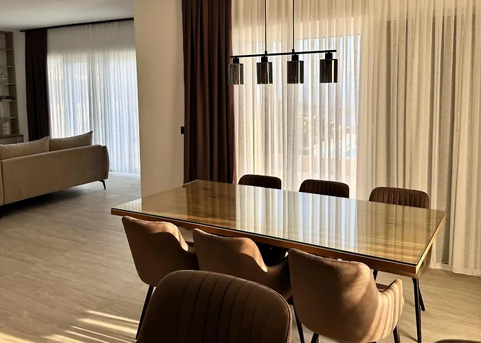 וילה Modern Ina With Heated Pool & Sea View In *