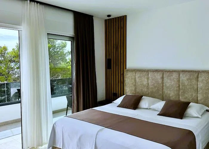 וילה Modern Ina With Heated Pool & Sea View In *